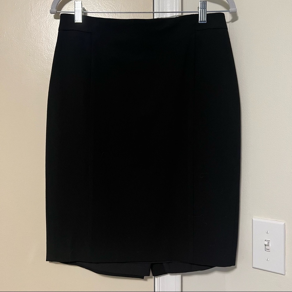 Black Ann Taylor Pencil Skirt